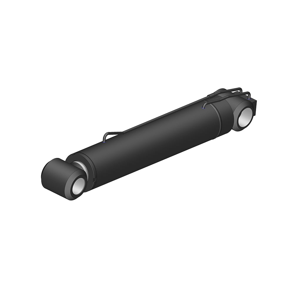 Hydraulický oproti válci pro inspekci můstku