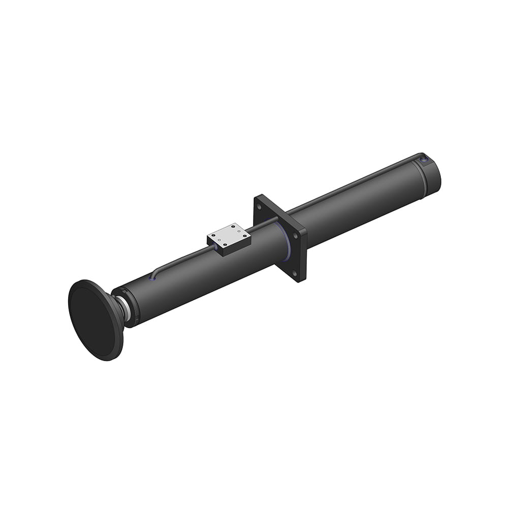 Hydraulický válec o vývoji jeřábu na nakládání