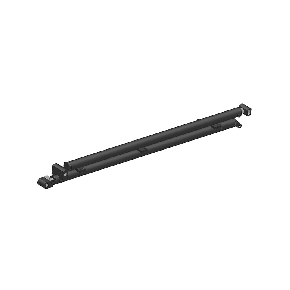 Hydraulický výbuch z odtahového kamionu Teleskopický válec